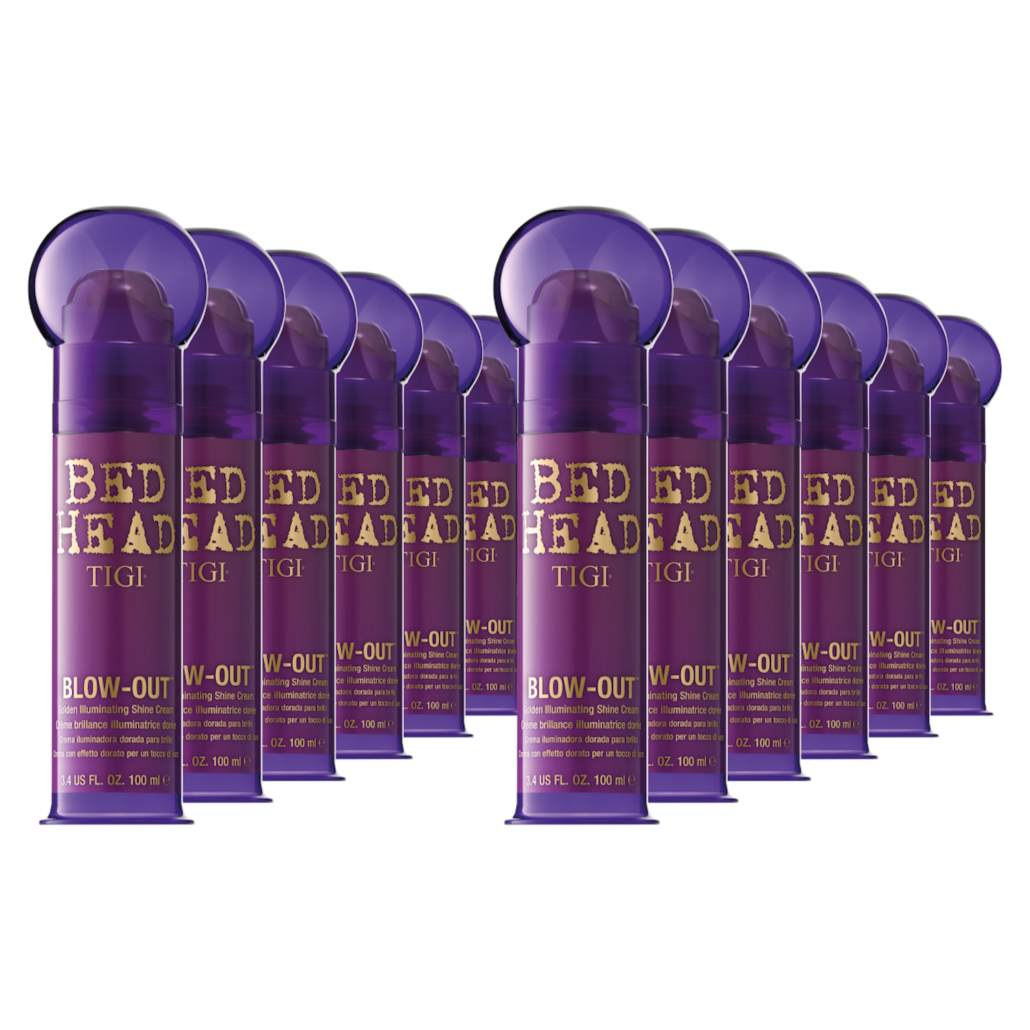 TIGI Bed Head BLOWOUT Shine Cream GoldSchimmernde GlanzCreme 12x 100